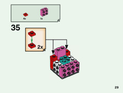 LEGO 40490 instructions page 29 – build guide
