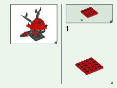 LEGO 40490 instructions page 3 – build guide