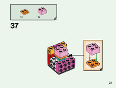 LEGO 40490 instructions page 31 – build guide