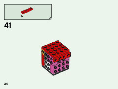 LEGO 40490 instructions page 34 – build guide