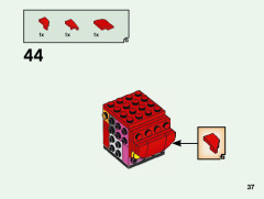 LEGO 40490 instructions page 37 – build guide