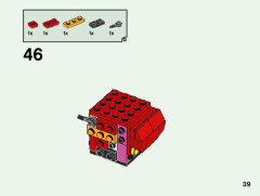 LEGO 40490 instructions page 39 – build guide