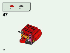 LEGO 40490 instructions page 40 – build guide
