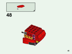LEGO 40490 instructions page 41 – build guide