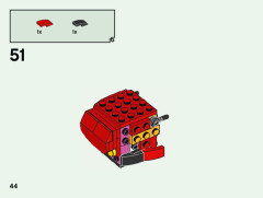 LEGO 40490 instructions page 44 – build guide