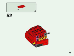 LEGO 40490 instructions page 45 – build guide