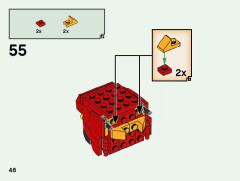 LEGO 40490 instructions page 48 – build guide