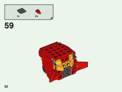 LEGO 40490 instructions page 52 – build guide