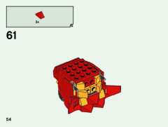 LEGO 40490 instructions page 54 – build guide