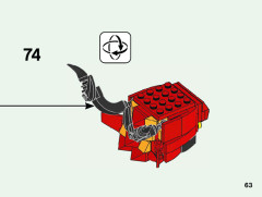 LEGO 40490 instructions page 63 – build guide
