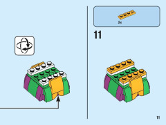 LEGO 40492 instructions page 11 – build guide