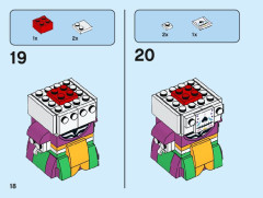 LEGO 40492 instructions page 18 – build guide