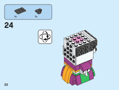 LEGO 40492 instructions page 22 – build guide