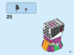 LEGO 40492 instructions page 23 – build guide