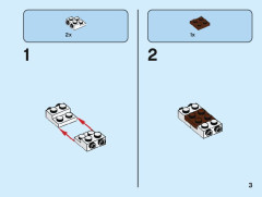 LEGO 40492 instructions page 3 – build guide