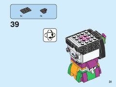 LEGO 40492 instructions page 31 – build guide