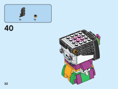 LEGO 40492 instructions page 32 – build guide