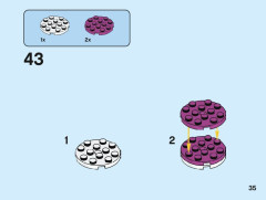 LEGO 40492 instructions page 35 – build guide