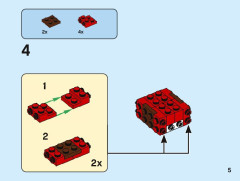 LEGO 40492 instructions page 5 – build guide
