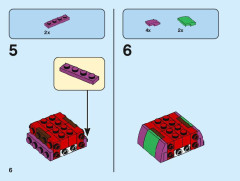 LEGO 40492 instructions page 6 – build guide