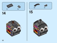 LEGO 40493 instructions page 12 – build guide