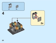 LEGO 40493 instructions page 20 – build guide