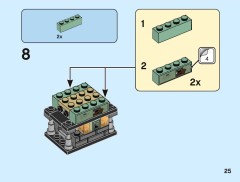 LEGO 40493 instructions page 25 – build guide