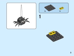 LEGO 40493 instructions page 3 – build guide
