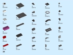 LEGO 40493 instructions page 34 – build guide