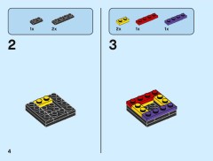 LEGO 40493 instructions page 4 – build guide