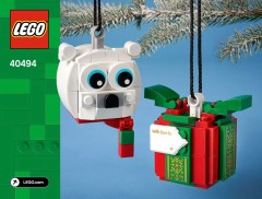 LEGO 40494 instructions page 1 – build guide