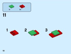 LEGO 40494 instructions page 10 – build guide