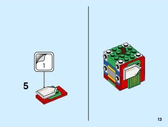 LEGO 40494 instructions page 13 – build guide