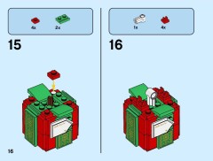 LEGO 40494 instructions page 16 – build guide