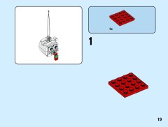 LEGO 40494 instructions page 19 – build guide