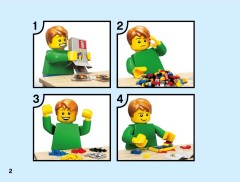 LEGO 40494 instructions page 2 – build guide