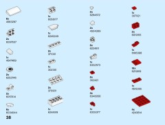 LEGO 40494 instructions page 38 – build guide
