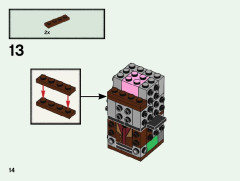 LEGO 40495 instructions page 14 – build guide