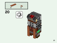 LEGO 40495 instructions page 21 – build guide