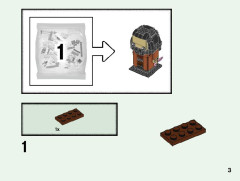LEGO 40495 instructions page 3 – build guide
