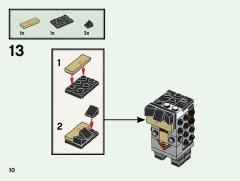 LEGO 40495 instructions page 10 – build guide