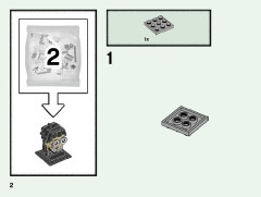 LEGO 40495 instructions page 2 – build guide