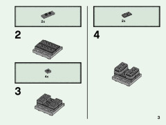LEGO 40495 instructions page 3 – build guide