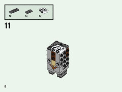 LEGO 40495 instructions page 8 – build guide