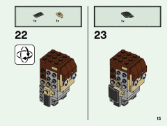 LEGO 40495 instructions page 15 – build guide