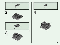 LEGO 40495 instructions page 3 – build guide