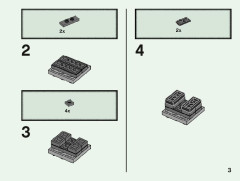 LEGO 40495 instructions page 3 – build guide
