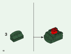 LEGO 40496 instructions page 10 – build guide