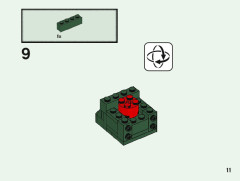 LEGO 40496 instructions page 11 – build guide