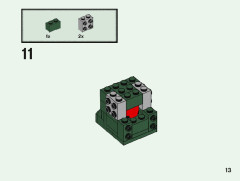 LEGO 40496 instructions page 13 – build guide
